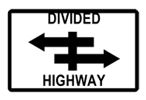 divided highway