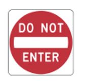 do not enter