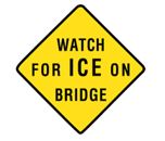 ice on bridge