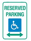 reserved parking