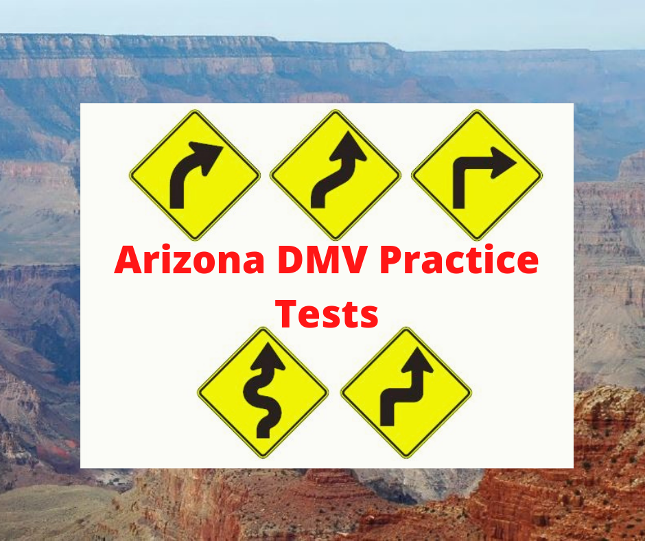 AZ DMV Permit Practice Test 12 Driving Tests