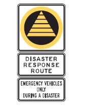 disaster response and emergency route