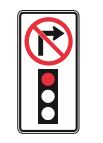 no right turn on red