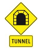 Tunnel ahead