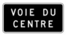 voie du centre