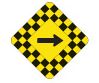 Sharp right turn or bend